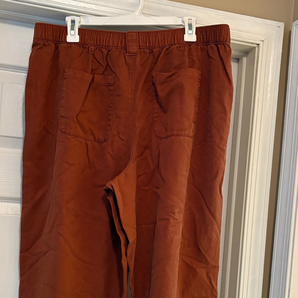 Sonoma Terracotta Trousers. Wide leg! - Picture 7 of 11